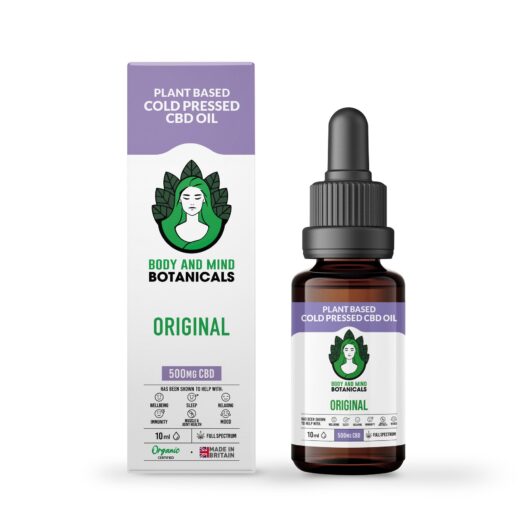 Organic CBD Oil -150mg-500mg CBD