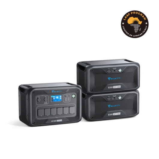 BLUETTI AC300 + B300 Home Battery Backup | 3,000W 3,072Wh, AC300 Inverter | 3000W B300 Required. / B300*2 | 6144Wh Expansion Battery