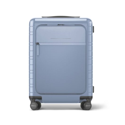 Horizn Studios Cabin Luggage M5 in Glossy Blue Vega Vegan Multi