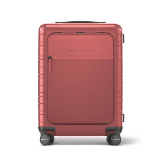 Horizn Studios Cabin Luggage M5 in Glossy True Red Vegan Multi