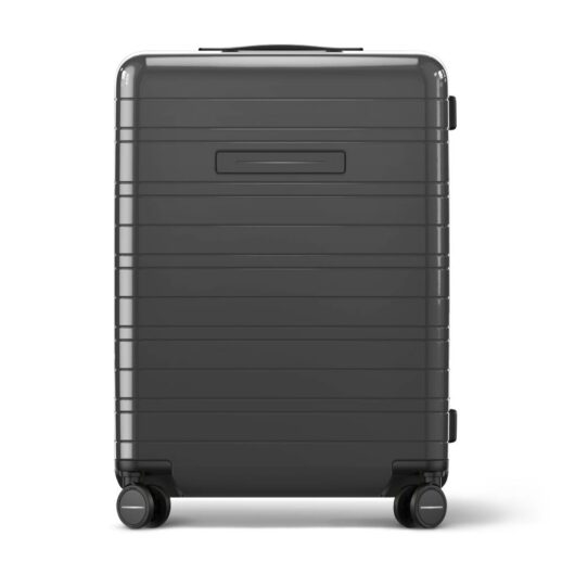 Horizn Studios Check-In Luggage H6 in Glossy Graphite Vegan Hard